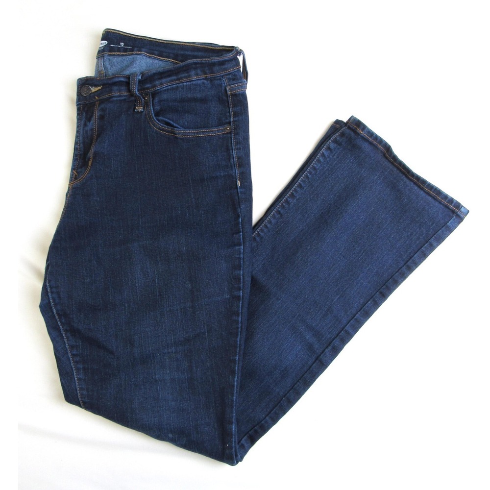 Women's Old Navy Jeans Boot Cut Mid Rise Size 12